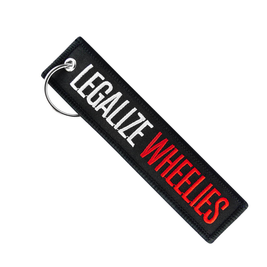 Legalize Wheelies Nøkkelring