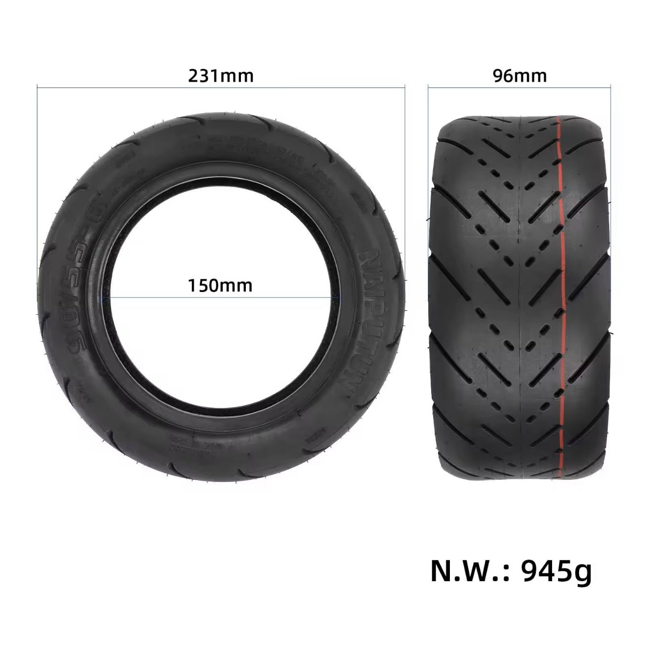 11" Veidekk 90/65-6.5